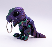 Tiny T-Rex Keychain 1