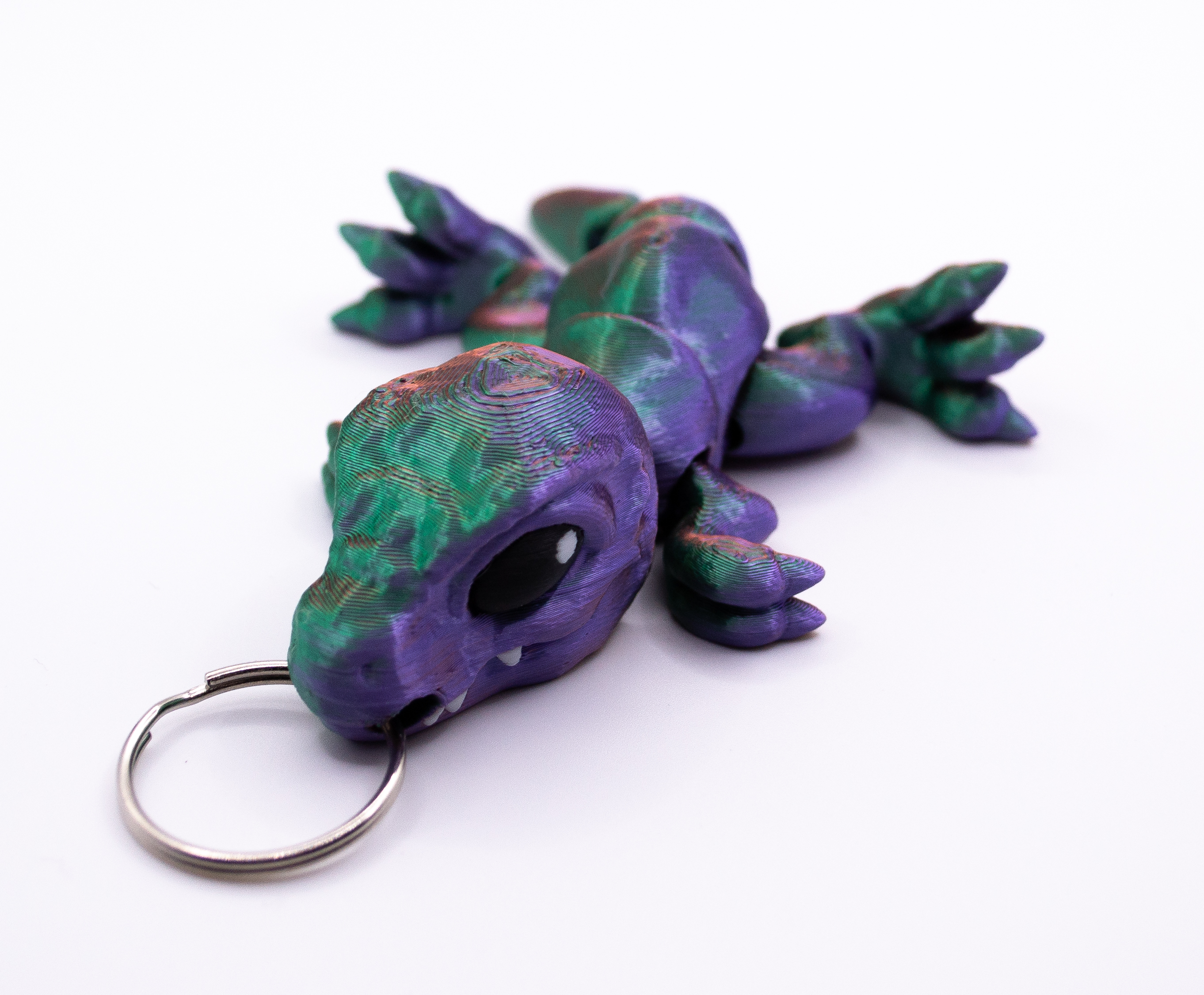 Tiny T-Rex Keychain 